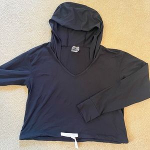 Gymshark Cropped Work Out Hoodie Top